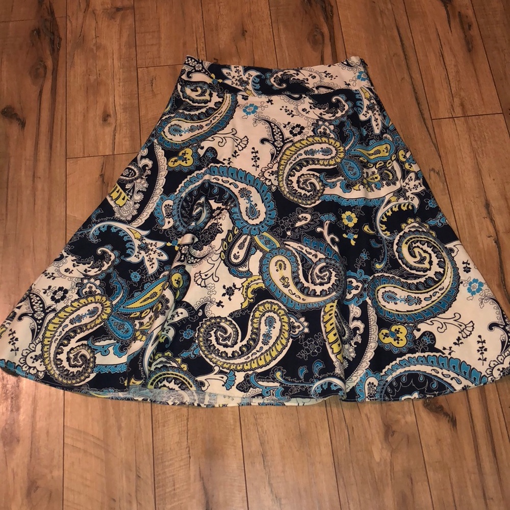 Liz Claiborne Print Skirt